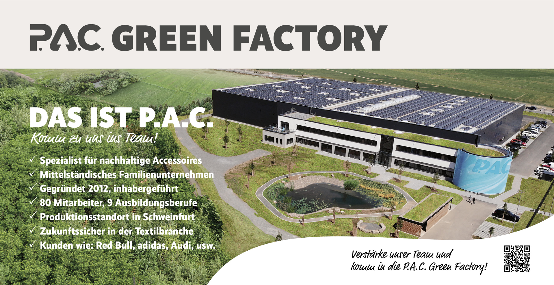 P.A.C. Green Factory Azubi Flyer